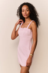 Willamina Lace Tweed Mini Dress
