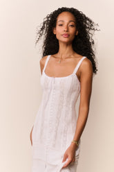 Calyx Cotton Victorian Maxi Dress