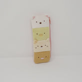 2016 Sumikko Friends (No Tag) Zipper Pouch Wrap Band for Notebook