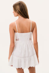 Soli Cotton Lace Mini Dress