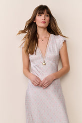 Theodore Silk-Blend Floral Maxi Dress