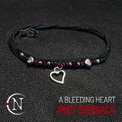A Bleeding Heart NTIO Bracelet by Andy Biersack ~ Limited Edition 50