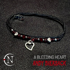 A Bleeding Heart NTIO Bracelet by Andy Biersack ~ Limited Edition 50
