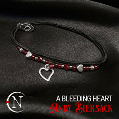A Bleeding Heart NTIO Bracelet by Andy Biersack ~ Limited Edition 50