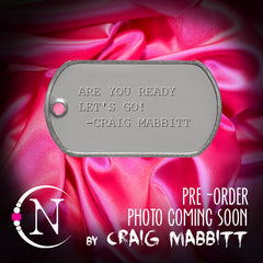 Are You Ready, Let's Go! NTIO Lyric Tag by Craig Mabbitt ~ Limited Edition