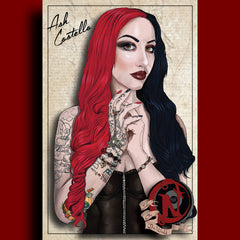 Ash Costello - ARTIST POSTER by XOBillie