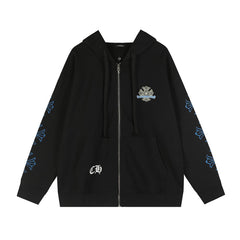 Chrome Hearts New Zip Up Hoodie -TQ72