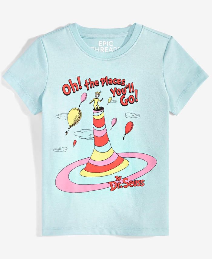 Epic Threads Toddler Girl Dr Seuss Graphic T-Shirt
