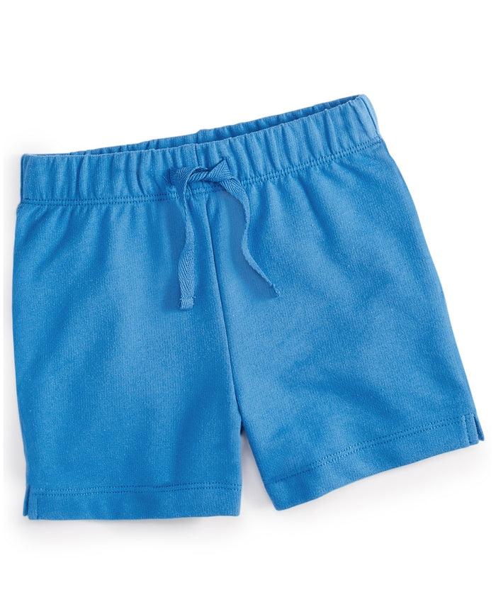 First Impressions Boys French Terry Shorts- Lyric Blue