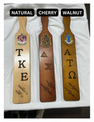 Fraternity Paddle NO RAISED CREST