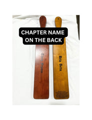 Fraternity Paddle NO RAISED CREST