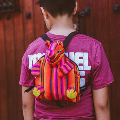 Handwoven Animal Backpack