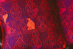 Handwoven Cushion Cover - Mayan Eagle