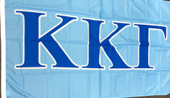 Kappa Kappa Gamma 3'X5' Letter Flag