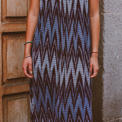 Long Dress - Natural Dyed