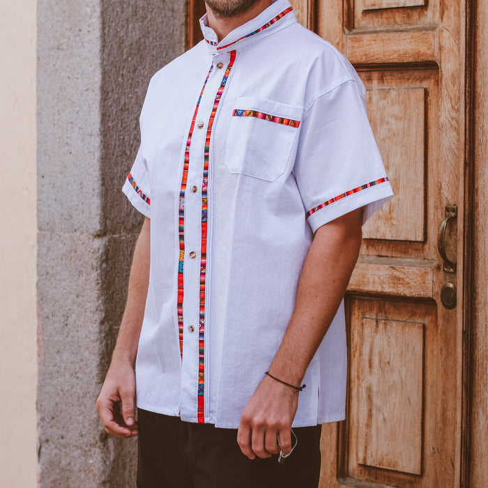 Men’s Shirt - Mandarin Collar