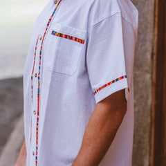 Men’s Shirt - Mandarin Collar
