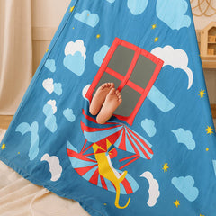 Safe & Spacious Midnight Play Tent for Kids