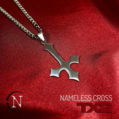 Nameless Cross Necklace by TX2