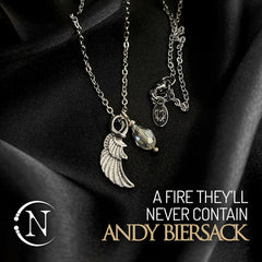 Necklace ~ A Fire They'll Never Contain by Andy Biersack ~ Limited Edition 50