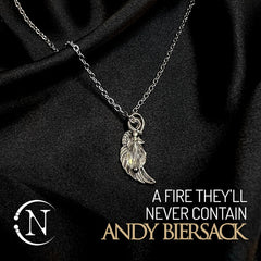 Necklace ~ A Fire They'll Never Contain by Andy Biersack ~ Limited Edition 50