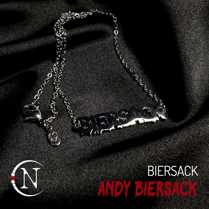 Necklace ~ Biersack Nameplate by Andy Biersack ~ Limited Edition ~35