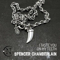 Necklace/Choker ~ I Taste You On My Teeth by Spencer Chamberlain