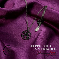Petite Spider Tattoo Necklace by Johnnie Guilbert ~ LIMITED EDITION