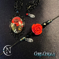 Red Bundle ~ I Won't R.IP Bracelet/Necklace Bundle by Chris Ceurlli