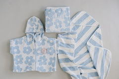 Seaside Stripe Hooded Towel