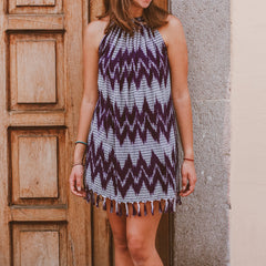 Short Dress - Natural Dyed
