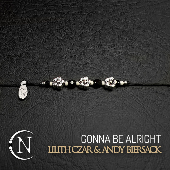 White Gonna Be Alright NTIO Bracelet by Lilith Czar and AB
