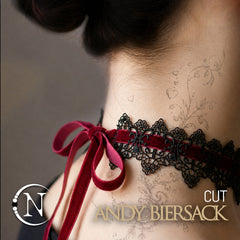 White Lace Choker ~ Cut by Andy Biersack & Lilith Czar ~ Limited Edition