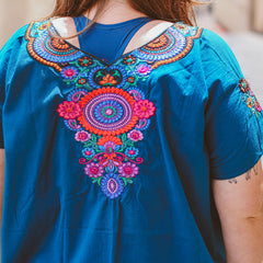 Women's Blouse - Embroidered