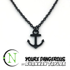 You're Dangerous NTIO Tattoo Necklace/Choker By Shannon Taylor