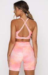 Kelly Sports Bra Pink Sunset