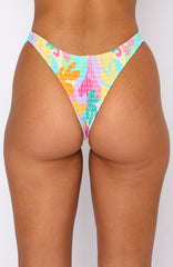 Island Hideout Bottoms Ruche Cannes Print