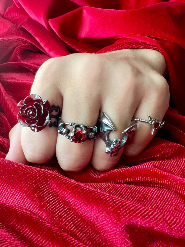 2 Piece Vampyre Ring Bundle by Ash Costello