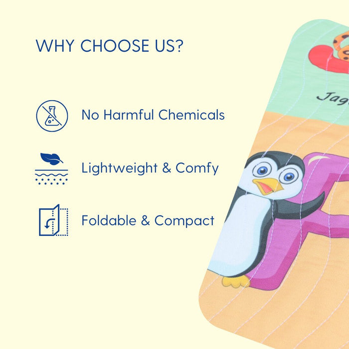 Lightweight baby picnic mat for parks, beaches, and outdoor play