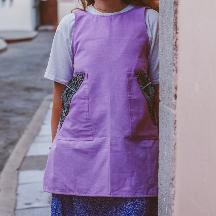 Apron - Recycled Mayan Jaspe Textile