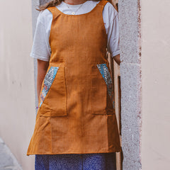 Apron - Recycled Mayan Jaspe Textile
