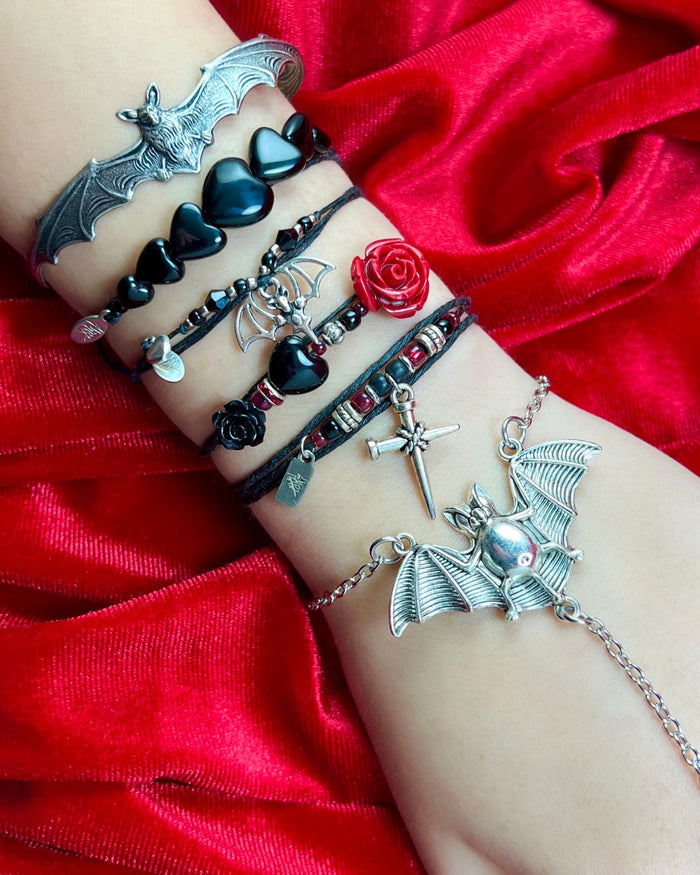 Bat Lovers 5 Bracelet Bundle by Ash Costello