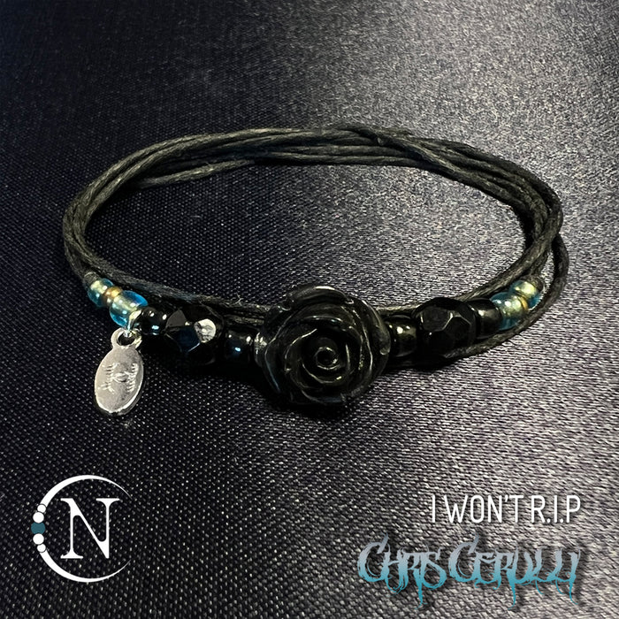 Black Bundle ~ I Won't R.IP Bracelet/Necklace Bundle by Chris Ceurlli