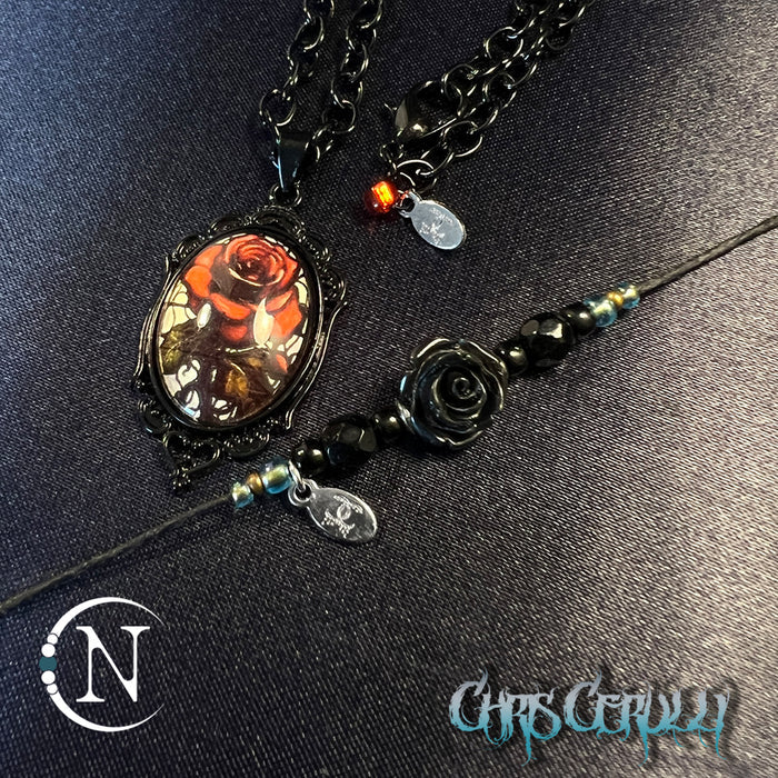 Black Bundle ~ I Won't R.IP Bracelet/Necklace Bundle by Chris Ceurlli