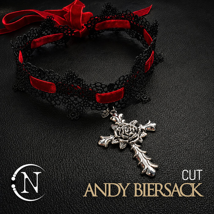 Black Lace Choker ~ Cut by Andy Biersack & Lilith Czar ~ Limited Edition