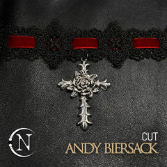 Black Lace Choker ~ Cut by Andy Biersack & Lilith Czar ~ Limited Edition