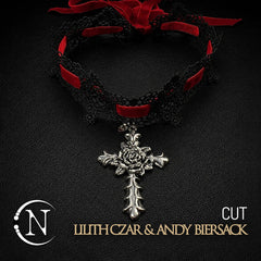 Black Lace Choker ~ Cut by Lilith Czar & AB ~ Limited Edition