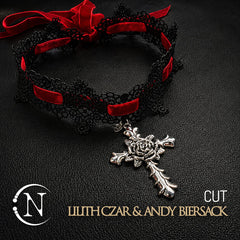 Black Lace Choker ~ Cut by Lilith Czar & AB ~ Limited Edition