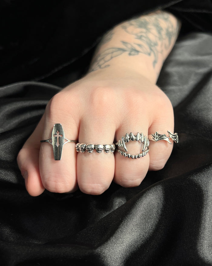 Bundle ~ 4 Piece Ring Stack by Andy Biersack