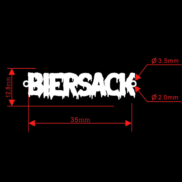 Chain Bracelet ~ Biersack Nameplate by Andy Biersack ~ Limited Edition ~ 35